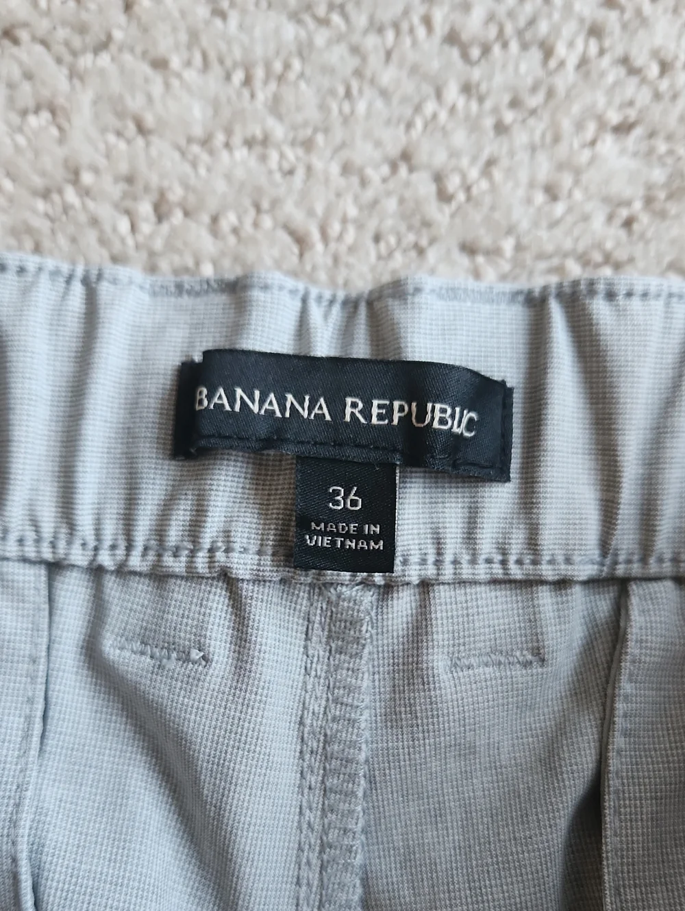 Mens Banana Republic Gray Shorts Size 36